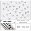 304 Stainless Steel Beads, Rondelle, Stainless Steel Color, 5x3mm, Hole: 3mm, 200pcs/box