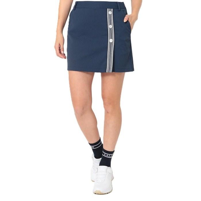 Callaway Skort Shorts Integrated Stretch Stripe Golf C26128200 Women s 1120_Navy L