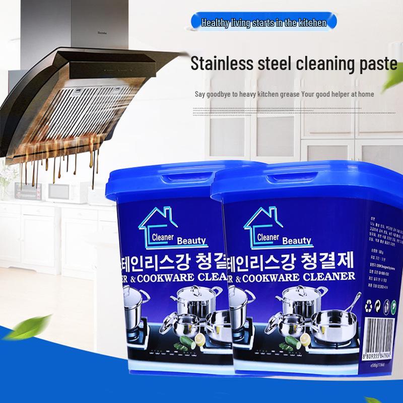 Multi-functional Kitchen Stain Remover: Pot Bottom Ash & Stainless Steel Cleaning Paste