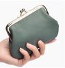 Genuine Leather Clasp Mini Wallet Retro and Modern Design in 5 Colors Smartly Organize Your and Coins Perfect Gift Make Every Day a Little Green