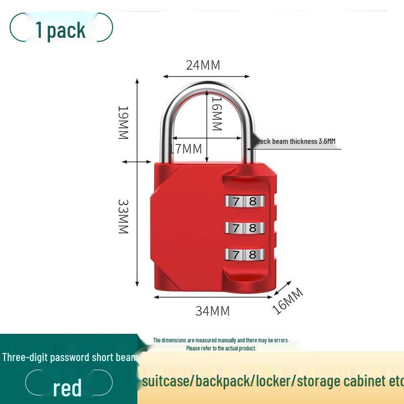 Essential Combination Lock for Dorms: A Back-to-School Must for High School and College Students