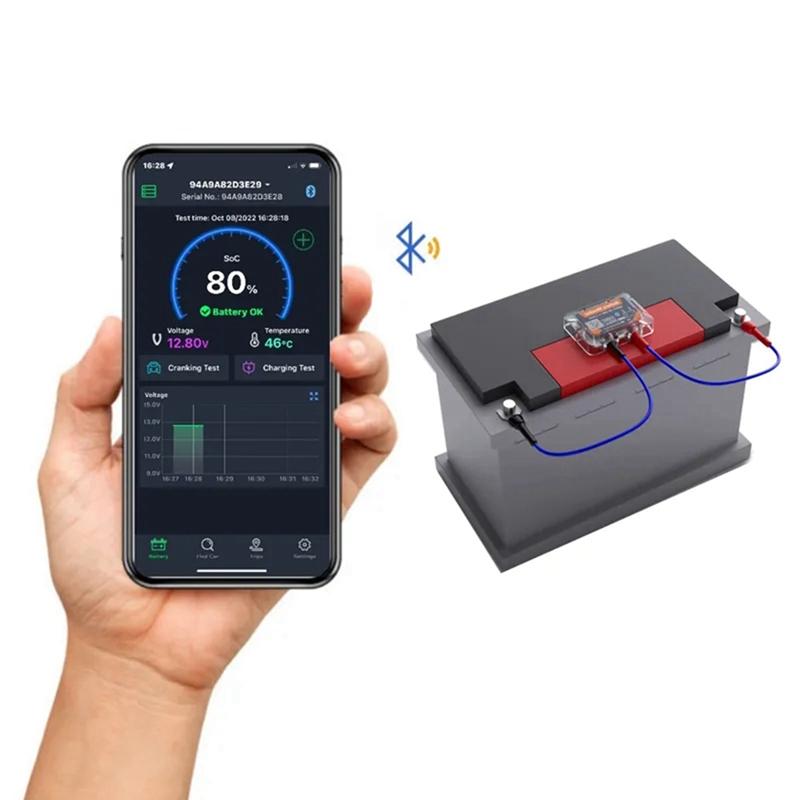 GPS Tracker Battery Monitory BM6 With Car Battery Health Check APP Monitoring Battery Tester