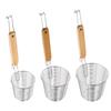 Stainless Steel Large Colander French Fries Pasta Basket Hot Pot Skimmer Strainer Drainer Oil Filter Home Cooking Utensils