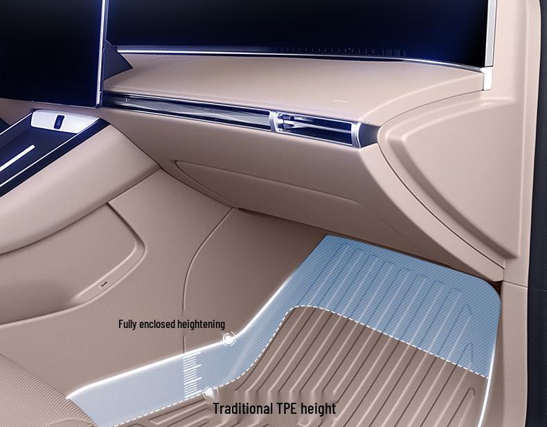 Zeekr 8X TPE2026 Interior Floor Mats - New Car Modification Accessories Carpet.