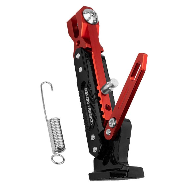 Universal Motorcycle CNC Kickstand Side Support Kick Bracket Foot Stand Adjustable Side Tripod Alloy Motorbike Parking Kickstand