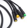 Wasserdichtes 1T4-Kabelbaum-Getriebesensor-Verlängerungskabel für Elektrofahrräder für BAFANG BBS01/BBS02 Mittelmotor