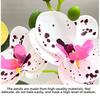 White Flower Pot Artificial Orchid Bonsai Multi-Bloom Artificial Faux Plants  Home Decor