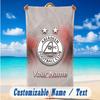 Beach Towel Custom Name Text, Quick Dry Large Towel For Beach HomeAberdeen FC