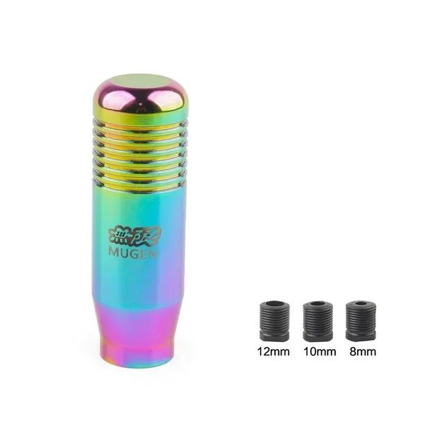 Universal 8.5cm Manual Car Gear Shift Knob Aluminium Alloy Racing Automatic Shift 7 Color Gear Shift Knob Auto Transmission
