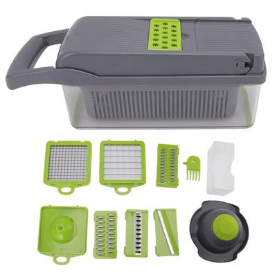 Vegetable Chopper 4in1 Onion Chopper Food Chopper Manual Spiralizer Salad Chopper Vegetable Dicer Veggie Chopper Potato Cutter Onion Dicer Vegetable