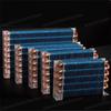 1pcs. Copper Tube Heat Exchanger For Physical Condenser Cooling Coil Refrigerator Aluminum Heat Exchanger Small Without Coating