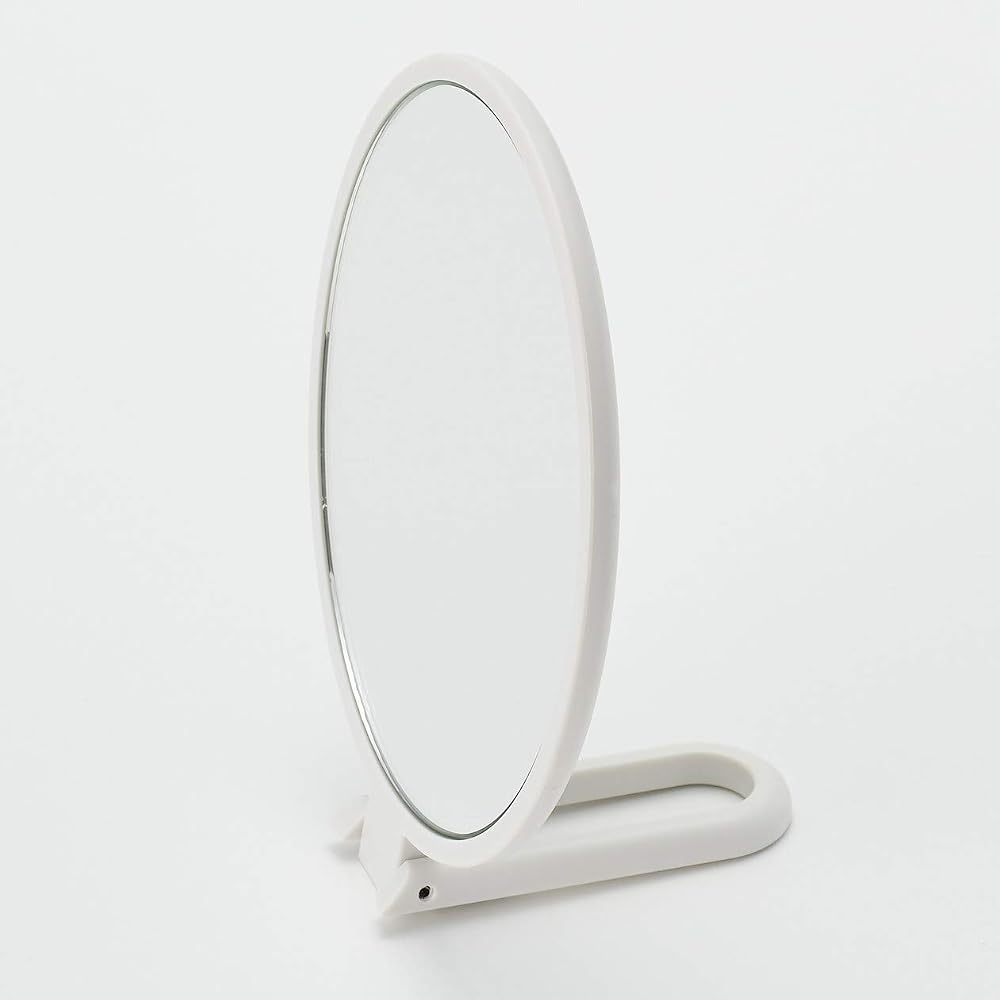 MUJI Foldable Styrofoam Handheld Mirror L