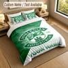 3Pcs Bedding Set Custom Name Text, 1 Sheet 2 Pillowcases Home Bed DecorHibernian FC