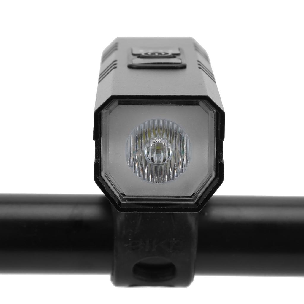 Rowerowa lampka przednia USB do ładowania, codzienna wodoodporna, aluminiowy stop, reflektor rowerowyL