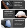 Hub Caps Leather Car Seat Cushion Comfortable Auto Driving Support Pad For Volkswagen VW Golf 4 5 6 7 Polo Jetta Sagitar Magotan
