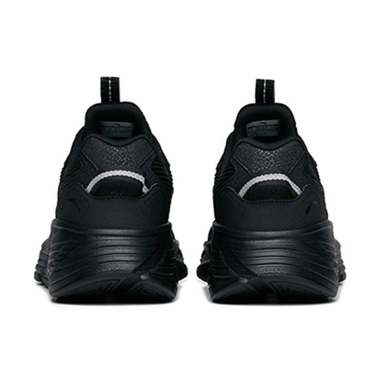 Anta Running Series Retro Breathable Low-Top Running Shoes Women Sneakers Black 922245510-6