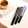 1pcs Colorful Foldable Rave Fan Japanese Large Reflective Handheld Fan Music Festival 33cm Gradient Folding Chinease