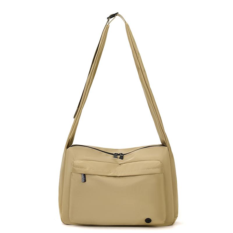 Nylon Bag Women's Multi-compartment Shoulder Bag Lightweight Crossbody Bag