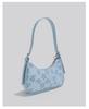JIAERDI Blumige Luxus Designer Handtasche Damen 2023 Neu Harajuku Ketten Schick Denim Y2k Tasche Damen Lässig Süß Cool Bolso Mujer