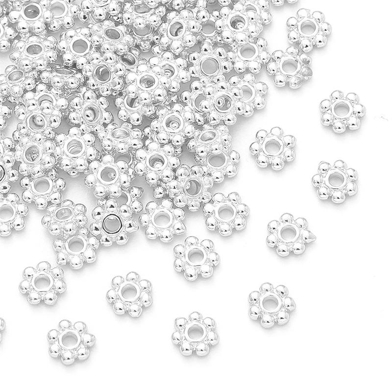 14K Gold-Filled Schneeflocken-Blumenkelch-Abstandshalterperlen für DIY-Schmuck- und Armbandherstellung