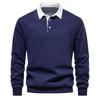Autumn Fashion Design Polo Neck Sweatshirts for Men Asual Social Polo Shirts Luxury Golf Shirt