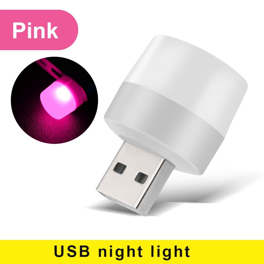 5pcs Mini USB Light 5V LED Lamp Eye Protection Reading Light Computer Reading Lamp Mobile Power Charging Book Lamps Night Light