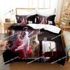 Fashion New Kawaii Love Live! Bedding Set Cartoon Anime Three-piece Set Adult Kid Bedroom Duvet Cover Sets Home Textiles