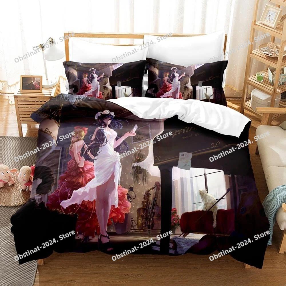 Fashion New Kawaii Love Live! Bedding Set Cartoon Anime Three-piece Set Adult Kid Bedroom Duvet Cover Sets Home Textiles