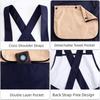 Waterproof Household Work Apron X-Back Dishwashing Cleaning Apron Waiter Sleeveless Apron  BBQ