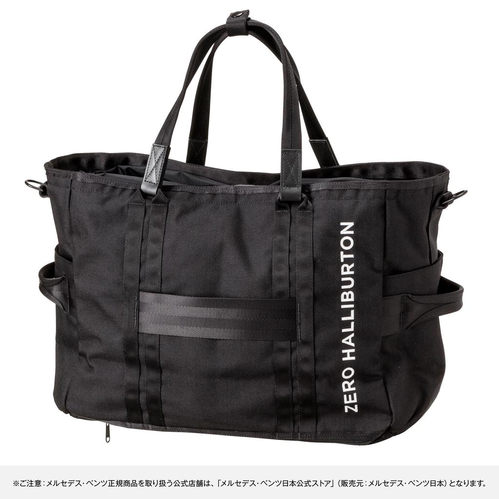 [Mercedes-Benz Collection] Genuine Mercedes-Benz x ZERO HALLIBURTON Tote Boston Bag, Black