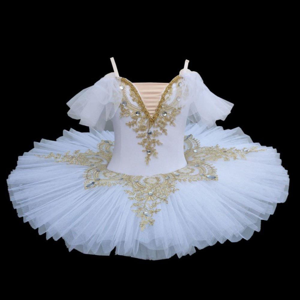 

Sequin Kids Ballet Dress Modern Performance Clothes Fashion Ballet Tutu Dance 120CM белый