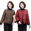 Autumn and Winter Fashion Classic Cotton-padded Coat Jacquard New Retro Cotton-padded Clothes