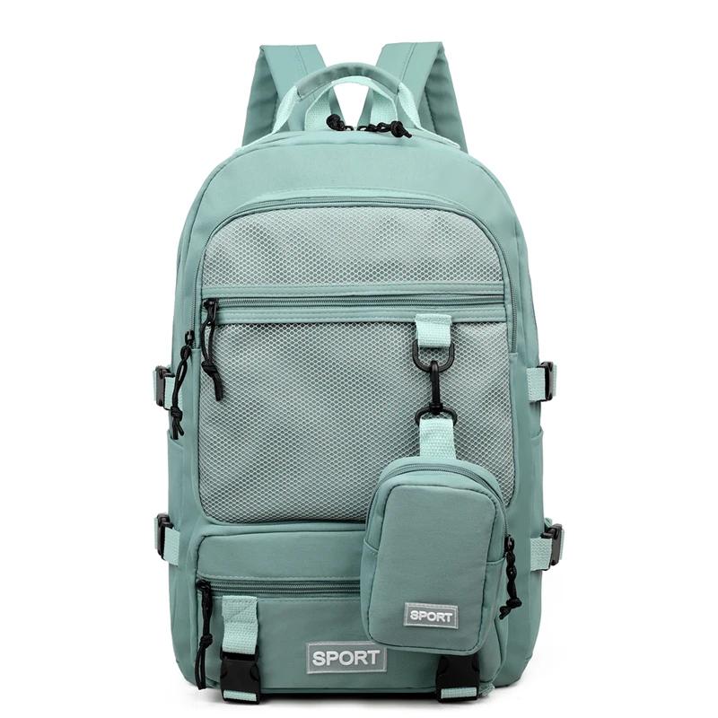 

Solid Color Multi Kinetic Oxford Women s Backpack Business Travel Sports High-capacity Men s Backpack