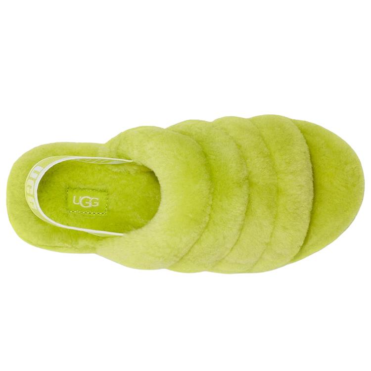 UGG Fluff Yeah Slide Key Lime Women's 1095119-KLM