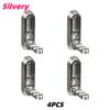 4pc Heavy-Duty Zinc Alloy Wall Hook Foldable Rust-Proof Hidden Door Hooks for Hanging Coat Towel Clothe Hat Bag Key Utility Hook