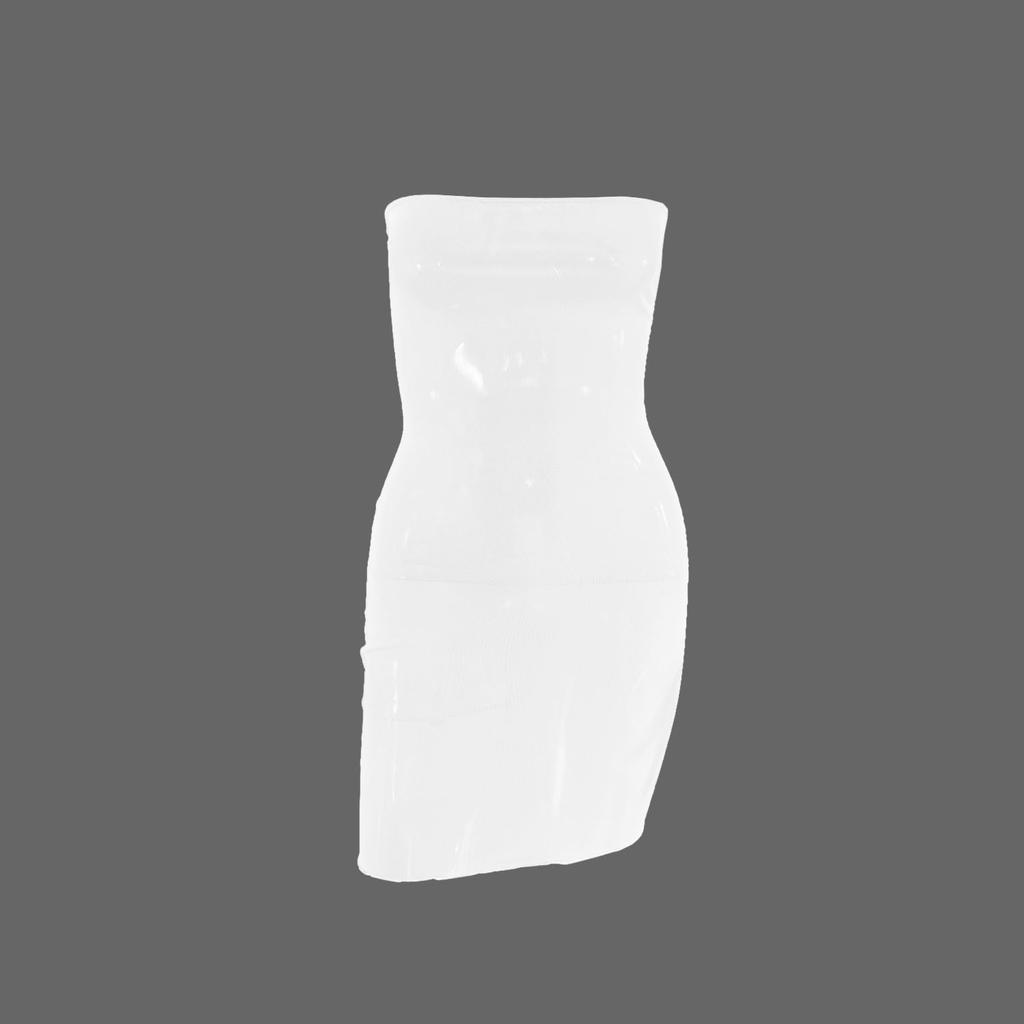 GMXIA Spring Summer Women's All-match Anti-penetration Gauze Base Dress