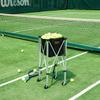 Tennis Ball Hopper Basket Teaching Tennis Ball Cart with Wheels 180 Balls