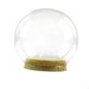 Clear Cork Base Display Decor Table Centerpieces Collectibles Stand Jar Dome Countertop