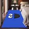 S-Sesame S-Street Theme Hallway Carpet Washable Non-Slip Living Room Sofa Chairs Area Mat Kitchen Doormat Area Rug