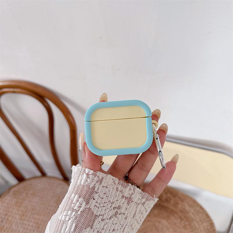 INS style simple macaron color matching AirPods 1 /pro1/pro1 earphone protective case cover new women