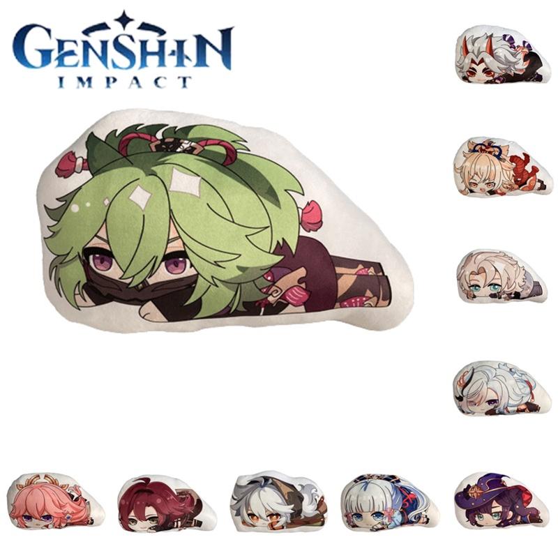 Kamizato Impact Genshin Ayaka Yae Miko Sleepy Plush Doll Cushion Pillow Gift