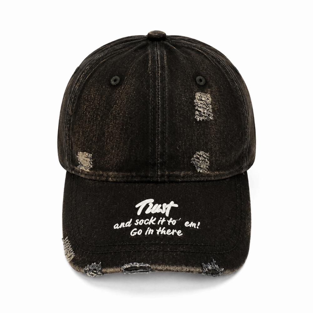 Multicolor Baseball Cap Embroidery Peaked Cap Fashion HipHop Cap Men Women