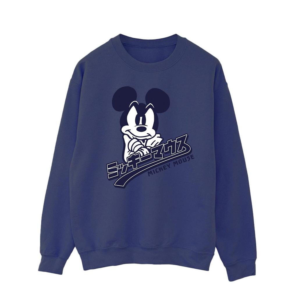 Disney Mens Mickey Mouse Japanese Sweatshirt