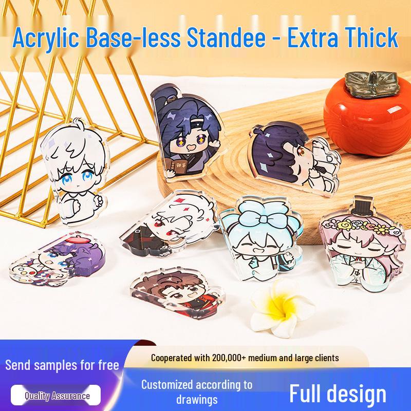 Custom Acrylic Double-Sided Anime Standee without Base