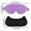 3D Sleeping Eye Mask Soft Skin-Friendly Breathable Light Blocking Eye Cover Travel Rest Lunch Break Blockout Light Eyeshade