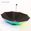 Paradise Umbrella Female Sun Umbrella Sun Umbrella Rainbow Umbrella Sun Protection UV Protection Foldable Vinyl Paradise Umbrella