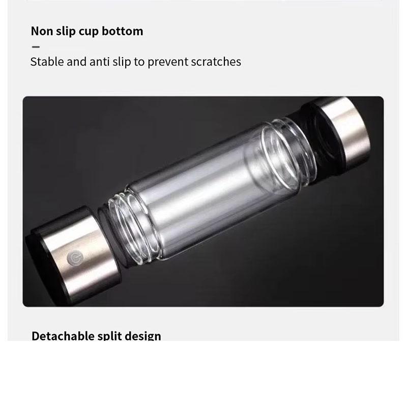 Hydrogen and Oxygen Separation Three-purpose Hydrogen-absorbing Health Cup High-concentration Hydrogen-rich Water Cup