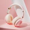 KE26 Sweet Donut Bluetooth Over-Ear Headphones with Mic, Superb Sound & Stereo Card Slot