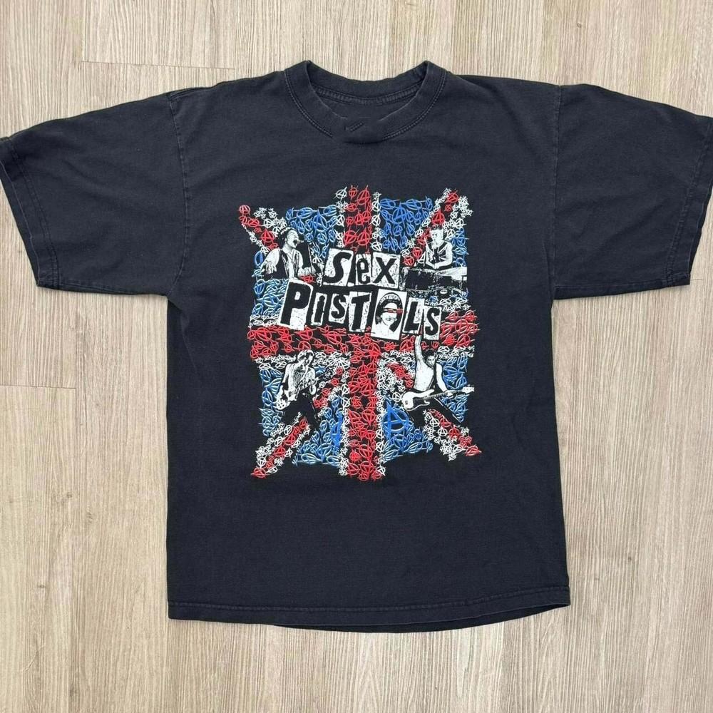 Футболка Sex Pistols Черная Все размеры Подарок Фанату Унисекс Футболка XL