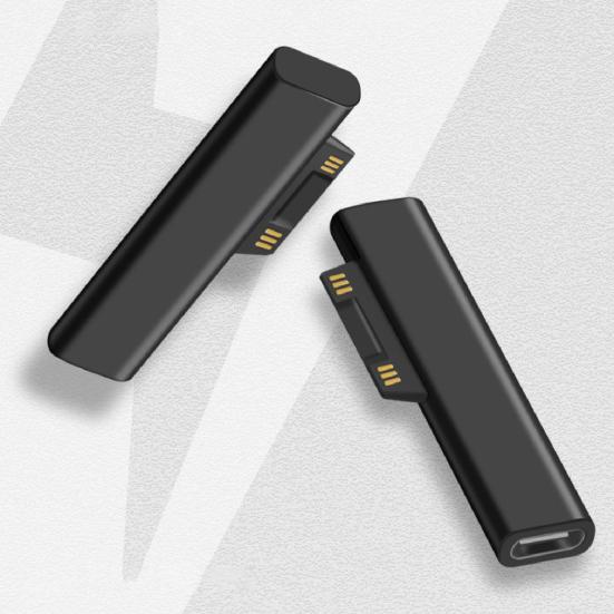 Portable Type-C to Charging Connector Adapter for PD Fast Surface Pro 3/4/5/6/7